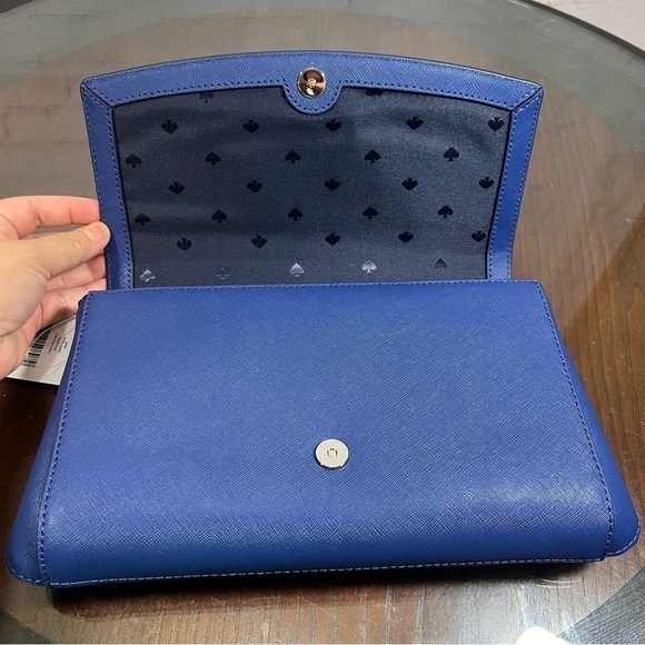 KATE SPADE River Blue Greer convertible crossbody/shoulder bag. NWT giftable - Picture 7 of 12